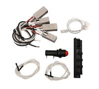 Sumsoctober Kit d'allumage piézo de rechange pour Weber, kit d'allumage pour barbecue Summit pour barbecues Gold et DD6, pour four à gaz de cuisine