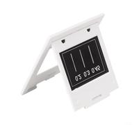 Sumsoctober Kit de grille de diffraction 50 x 50 mm avec motif circulaire simple double triple fente pour expérience physique 30 et 60 lignes/mm démonstrateur optique en plastique (double fente)