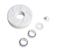 Sumsoctober Kit de roue de rechange pour nettoyeur de piscine Polaris 280 et 180 - Comprend 1 roue de renvoi, 2 roulements à billes, 1 joint et 1 boulon