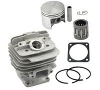 Sumsoctober Kit piston et cylindre 48 mm pour tronçonneuse de rechange compatible avec modèles 034 036 MS360 MS340 Kit de réparation complet avec accessoires