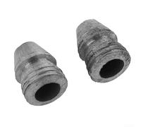 Sumsoctober Lot de 10 cales en acier pour poignée de marteau pour sécuriser les poignées de rechange et desserrer (11 mm)