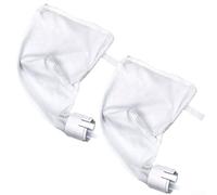Sumsoctober Lot de 2 sacs filtrants pour nettoyeur de piscine Polaris 360 380 avec fermeture éclair réutilisables tout usage