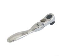 Sumsoctober Mini clé à cliquet 2 en 1 avec douille 72 dents pour des tâches de démontage et de réparation efficaces (tête unique)