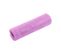 Sumsoctober Rouleau de ruban en maille de 26 cm de large - 9,1 m de long - En polypropylène - Pour bricolage, emballage cadeau, boîte à bonbons, décoration de fête, événements, projets faits à la main