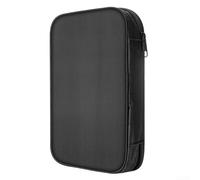 Sumsoctober Sac de rangement portable pour outils de réparation de matériel, multimètres, stylos de test, organisateur de fil de température avec cordes élastiques en nylon et fermeture éclair, Voir