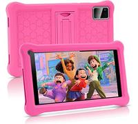 SUMTAB Tablette Enfants 7 Pouces Android avec GMS Certified, 3+5GB RAM 64GB ROM (TF Card 128GB), Applications Pré-Installé, WiFi Contrôle Parental Éducative avec Kid-Proof Étui