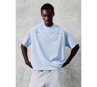 SUMWON Elliot Essentials T-shirt col rond à manches courtes avec imprimé graphique de texte de marque pour un port casual quotidien uni L,M,S,XL,XSLettresTissu tricoté