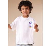 SUMWON T-shirt graphique à manches courtes et col rond pour garçons, style décontracté, thème Monte Carlo, coupe oversize 6Y,7Y,4Y,5YgraphiquePolyester