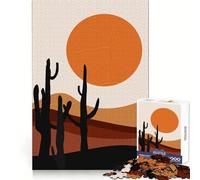 Sun Abstract Un Puzzle de 1000 pièces pour Adultes, Jeu d'esprit et de Partage, découpe de précision, présentation Artistique 50x75cm
