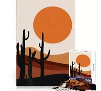 Sun Abstract Un Puzzle Difficile pour Adultes de 1000 pièces, Un Jeu de logique pour renforcer Les Liens familiaux, Une découpe de précision et Une Douce Surprise 38x26cm
