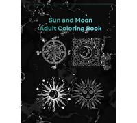 Sun and Moon Adult Coloring Book
