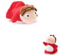 Peluche Ponyo Sur La Falaise - STUDIO GHIBLI - Plush - Rouge et beige - 14 ans