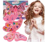 Sun Baby - Coffret Créatif de Bijoux pour Enfants 3+ - perles, 2 fils, 5 ombres à paupières, applicateur, 4 gloss, 3 rouges à