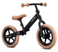 sun baby Draisienne Modern - 2 Ans, Max. 30 kg, Vélo Bébé sans Pédales, Cadre en Acier, Roues EVA, Selle et Guidon réglables - Noir