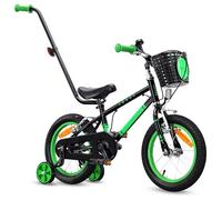 sun baby LOVEL vélo Enfant garçon 14 Pouces - Noir-Vert