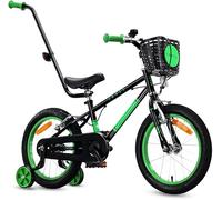 sun baby LOVEL vélo Enfant garçon 16 Pouces - Noir-Vert