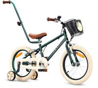 sun baby LOVEL vélo Enfant garçon 16 Pouces - Vert Foncé