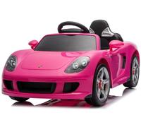 SUN BABY Porsche Carrera GT Cabrio Voiture Électrique 12V - Rose