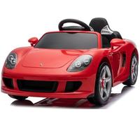 SUN BABY Porsche Carrera GT Cabrio Voiture Électrique 12V - Rouge