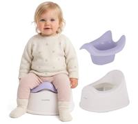 SUN BABY Pot Enfant 18-36 Mois - Blanc-Violet | Antidérapant, insert amovible et dossier ergonomique