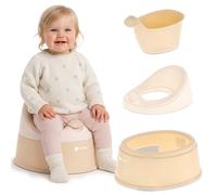 sun baby Pot pour enfants - 18-36 mois 15 kg - Beige-Blanc - dossier ergonomique insert amovible