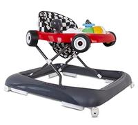 Sun Baby Trotteur et Centre d'Activité, interactif et pliable avec butoir de sécurité, boutons, lumières et sons dès 6 mois (Rouge)