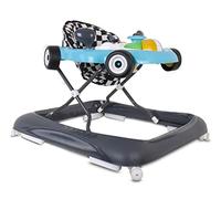 Sun Baby Trotteur et Centre d'Activité, interactif et pliable avec butoir de sécurité, boutons, lumières et sons dès 6 mois (Bleu)