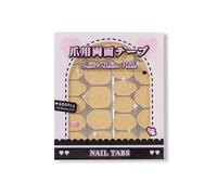 Sun&Beam Nails Tampons Adhésifs Double Face pour Faux Ongles, Tampons Auto-adhésifs Imperméables, Écologiques, Adhérence Extra Forte - Onglets pour Ongles 25 Feuilles(Grande taille 600 pièces)