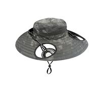 Sun Bucket Hat - Headwear Shield for Shading | Built-in Airflow with USB Port & Breathable Mesh Panels for Travel, Vacation, Summer and Gardening 185 Characters Exactly