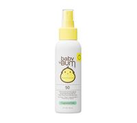 Sun Bum Baby Bum SPF 50 Spray solaire | Protection minérale UVA/UVB visage et corps pour peaux sensibles | Sans parfum | Taille voyage | 3 FL OZ