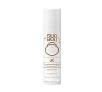 Sun Bum Baume à lèvres crème solaire minérale SPF 30,Protection UVA/UVB à large spectre respectueux des récifs,Baume à lèvres hydratant avec zinc,Hypoallergénique, sans gluten,Bâton de 0.4 oz