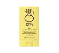 Sun Bum Bâton de crème solaire transparente SPF 50 pour enfants | Application humide ou sèche | Conforme à la loi Hawaï 104 Reef (sans octinoxate et oxybenzone), écran solaire UVA/UVB à large spectre