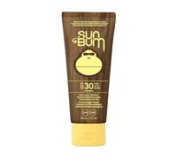 Sun Bum Lotion pour le corps SPF 30 d'origine - Protection solaire à large bande avec vitamine E - Végétalien - Conforme à la loi hawaïenne 104 - Sans oxybenzone et octinoxate - Taille de voyage - 88