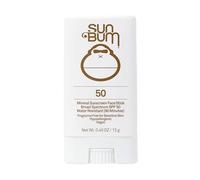 Sun Bum Mineral SPF 50 Crème solaire pour le visage | Écran solaire à large spectre résistant à l'eau avec vitamine E | Hypoallergénique | Conforme à la loi Hawaï 104 (sans octinoxate et oxybenzone) |