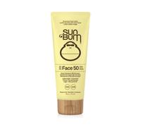 Sun Bum Original Crème solaire SPF 50 pour le visage, hydratante quotidienne avec vitamine E, végétalien et respectueux des récifs, protection UVA/UVB à large spectre, 88 ml