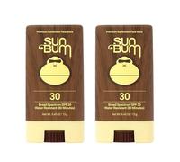 Sun Bum SPF 30 fPVNM Sunscreen, Original Face Stick (2 Pack)