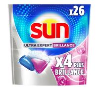 Sun - Capsules Lave vaisselle, Ultra Expert, Brillance, 26 Pastilles