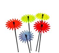 Sun Catcher Garden Decor 5X Soleil Attrape Soleil, Bouquet de Soleil avec 5 Bouchons de Jardin décoratifs, 25cm de Haut, idée Cadeau pour Chaque Jardin, Colour:Mixed Colours