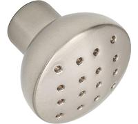 Sun Chain Pharis Bouton de meuble Ø 28 mm - Bouton pour armoire Profondeur 24 mm - Bouton de meuble en zinc moulé sous pression nickelé mat