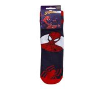 SUN CITY Chaussettes caoutchoutées Spiderman antidérapantes pour enfant, HT06066 Gris, 27-30