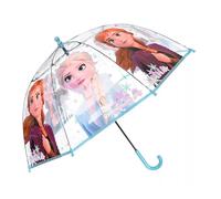 Sun City Disney Reine des Neiges Stars Parapluie transparent pour enfant, Ø 72 cm