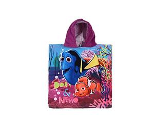 Sun City FR Cape de Bain Nemo Peignoir Fille Violet (Fushia) Taille Unique (Taille Fabricant: TU) Lot de