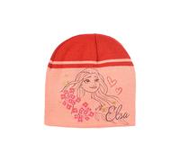 Sun City La Reine des Neiges Elsa Bonnet d'hiver pour enfants et filles, rouge, 52