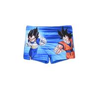 SUN CITY Maillot de bain Short adapté à Dragon Ball, pour enfants et adolescents, bleu, 4 ans