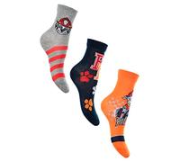 Sun City Paw Patrol Marshall Lot de 3 paires de chaussettes pour enfant, multicolore, 27/30