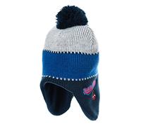 Sun City Spider-Man Bonnet d'hiver en tricot pour enfant garçon - Couleur : bleu foncé - Taille : 52