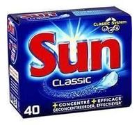 SUN Classic pastilles lave-vaisselle - 40 Pastilles
