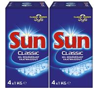 Sun Classic Sel Régénérant Pour Lave-Vaisselle 4kg (lot de 2)