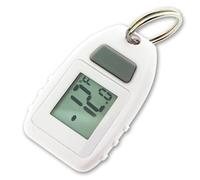 Sun Company Digital Zipogage - Thermomètre numérique Compact Zipperpull | pour Le Ski, Le Snowboard, Le Camping par Temps Froid, la Raquette ou Toute activité de Plein air
