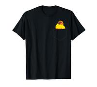 Sun Conure dans une poche de perroquet Sun Conure T-Shirt